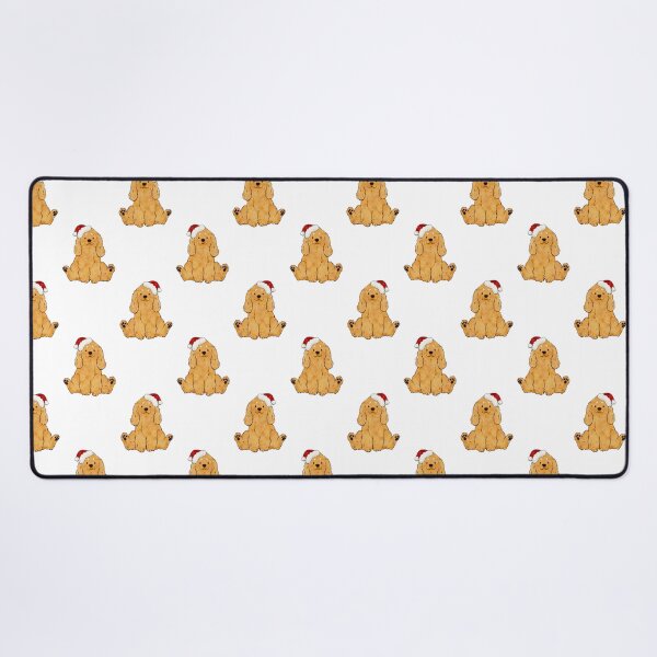 Item preview, Adorable American Cocker Spaniel dog sitting (Christmas) designed and sold by You Store.