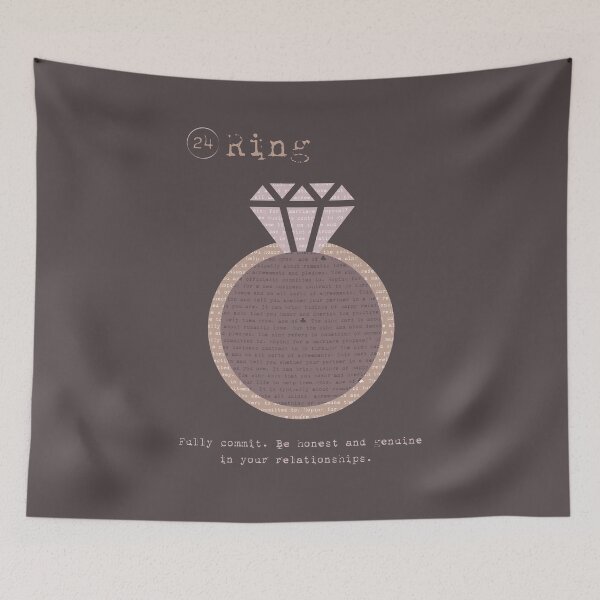 Item preview, The Ring - Lenormand Card Inspiration and Guidance designed and sold by TheThankfulTyne.