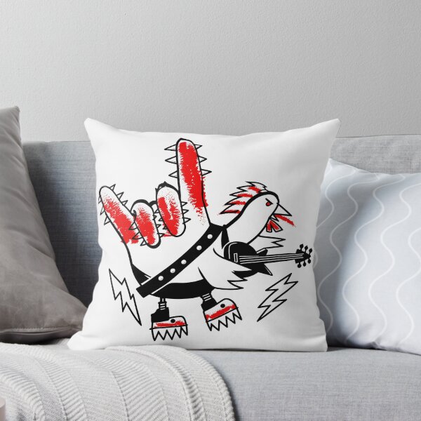 Item preview, Punk Rock Hand Turkey Electric Guitar Spikes Thanksgiving designed and sold by Designart68.