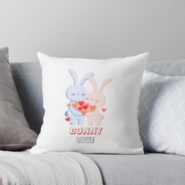 Item preview, Bunny Love - Cute Bunnies Hugging Design designed and sold by walbayzon.