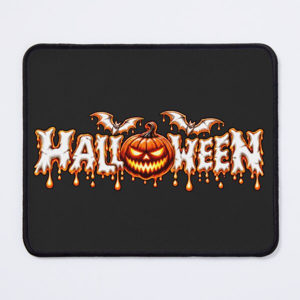 Item preview, Spooky Halloween Dripping Bone Letters Scary Jack O Lantern designed and sold by Designart68.