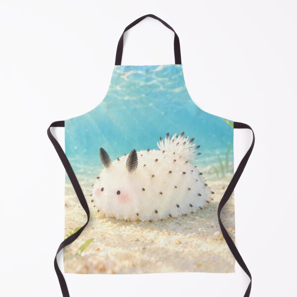 Item preview, Sea Bunny Slug Resting Among Sunlit Seagrass designed and sold by AshiraCreations.