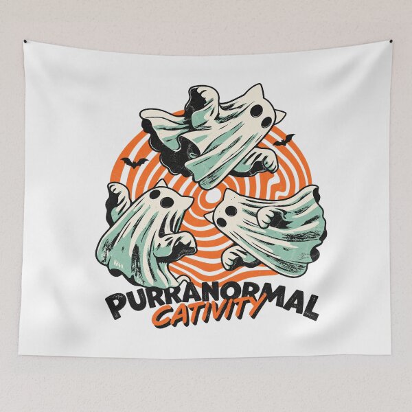 Item preview, Purranormal Cativity Ghost Cat designed and sold by DaphoLatara.