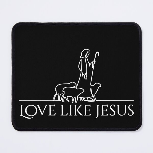 Item preview, LOVE LIKE JESUS designed and sold by SheLivesToLove.