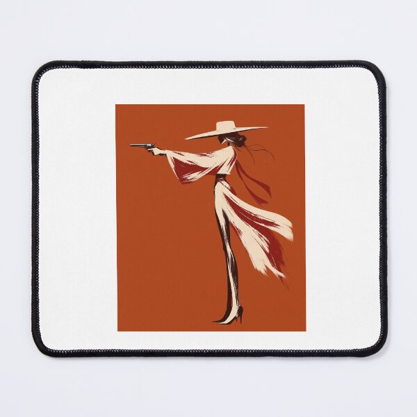 Artikelvorschau, Vintage Western Cowgirl Kunst entworfen und verkauft von LandFinStudio.