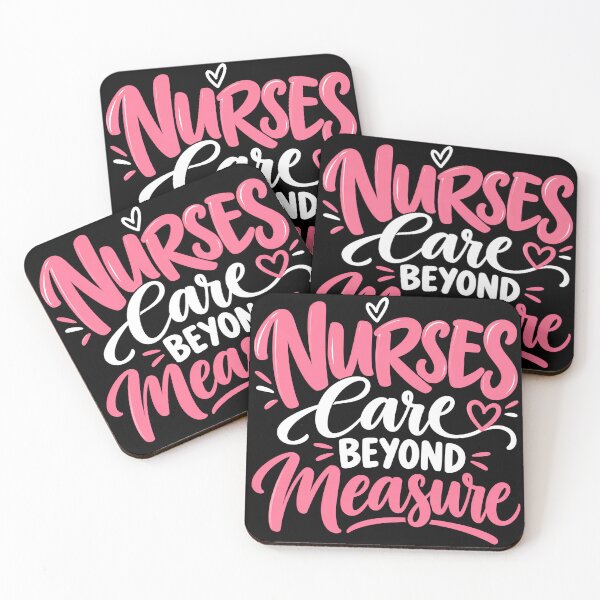 Item preview, Nurses Care Beyond Measure designed and sold by VYRON STUDIO.