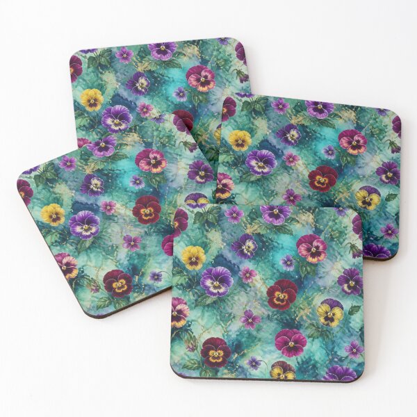Item preview, colorful watercolor floral design and modern art designed and sold by Knightofartx25.