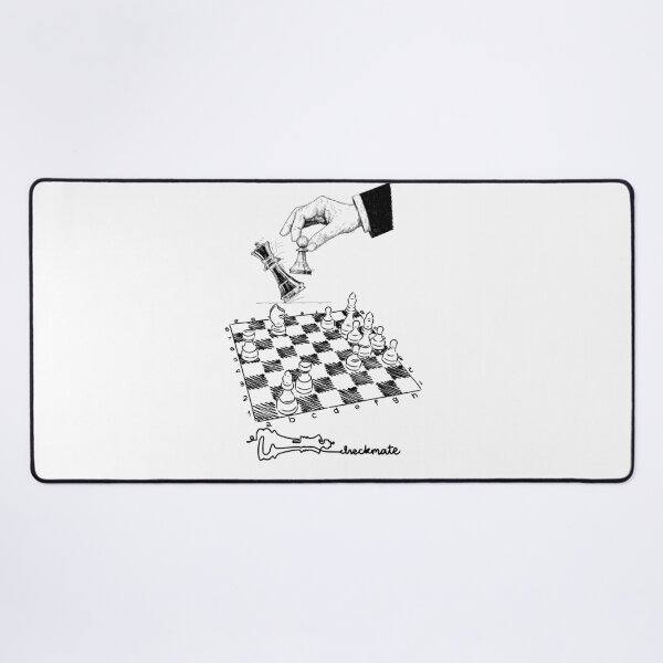 Item preview, Checkmate — Chess Strategy Illustration designed and sold by ULTRAMAX_DESIGN.