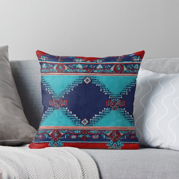 Item preview, Mexican Geometric Fiesta Bold Diamond & Serape Stripe Pattern 01 designed and sold by The Design Asset Station.