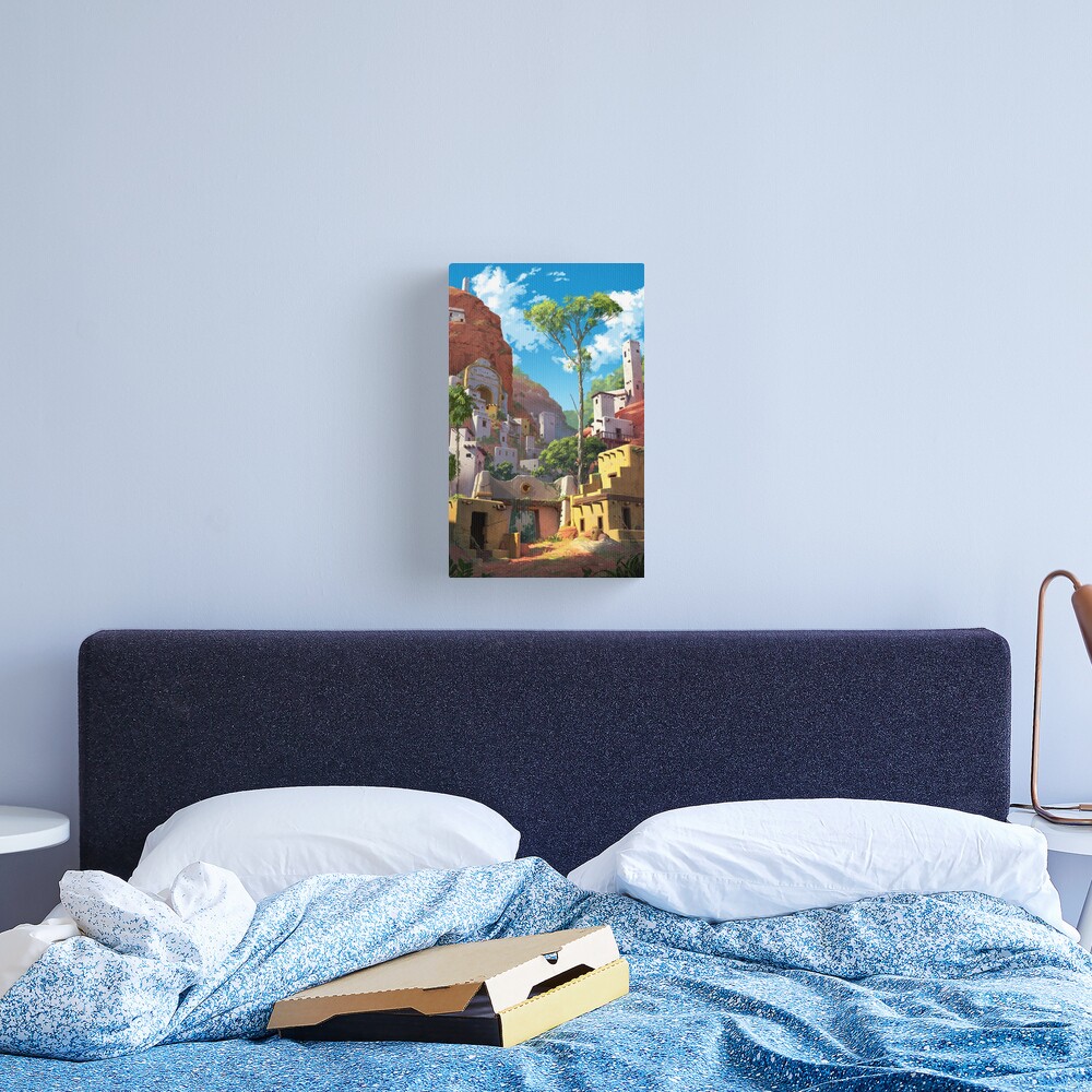 The forgotten city Canvas Print