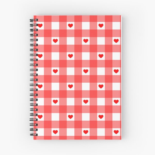 Item preview, Red Gingham with Hearts designed and sold by Feeling Artsy.