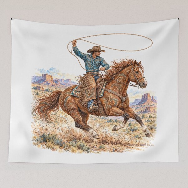 Item preview, Western Cowboy designed and sold by PaintedbyCarol.