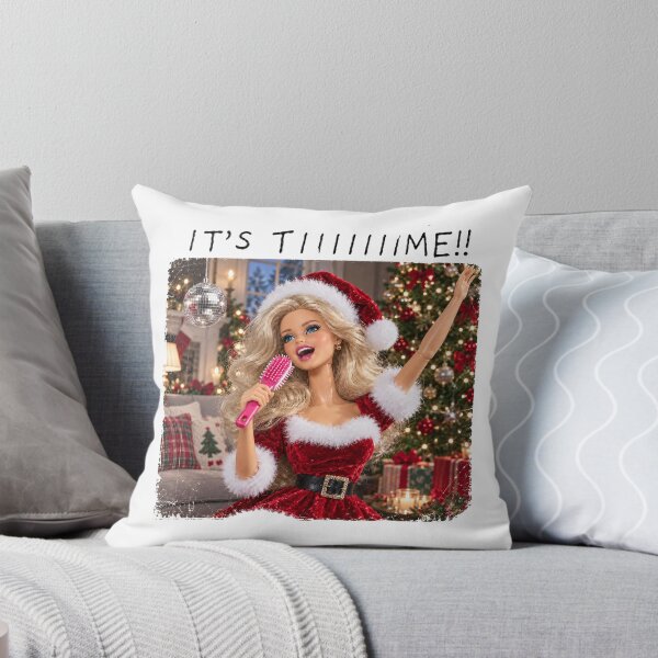 Item preview, It's Tiiiiiiime!!  Funny Christmas Doll Meme  designed and sold by kjanedesigns.