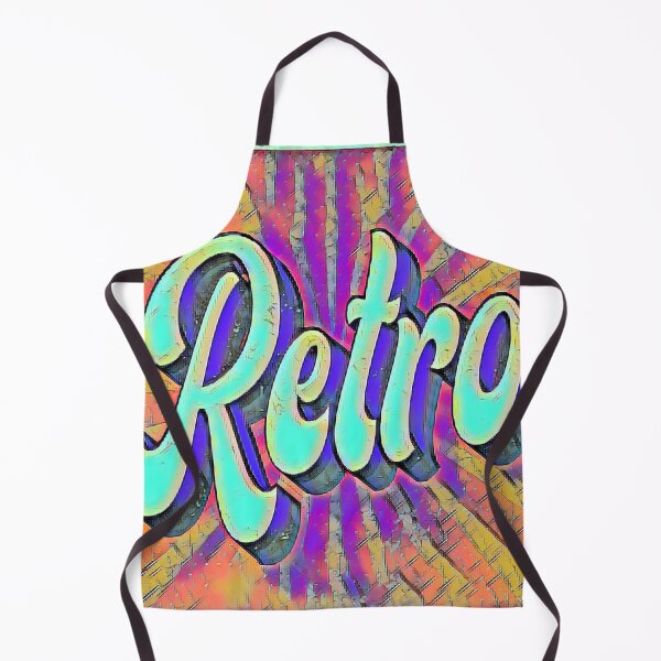 Item preview, Retro Colorful Typography Vintage 70s Abstract Geometric Design designed and sold by Groovy Looks.
