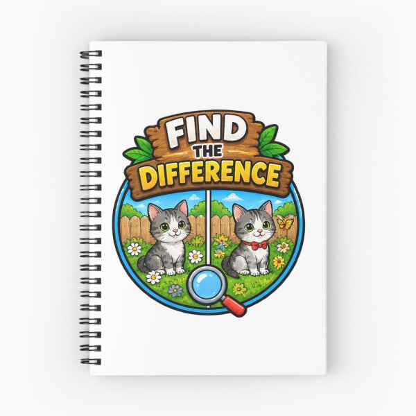 Item preview, Find the Difference Puzzle Game designed and sold by lindafloral.
