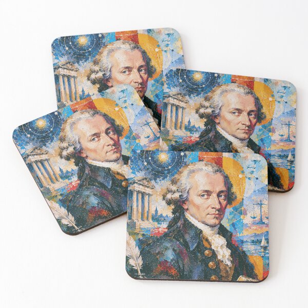 Item preview, Immanuel Kant Painting – Portrait of a Great Philosopher designed and sold by GalleryKauffeld.