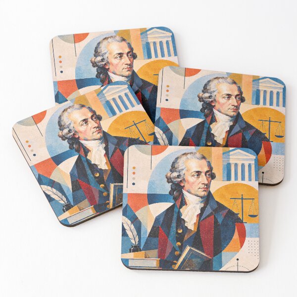 Item preview, Immanuel Kant Portrait Painting – Philosophy and Wisdom designed and sold by GalleryKauffeld.