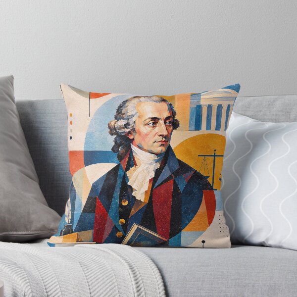 Item preview, Immanuel Kant Portrait Painting – Philosophy and Wisdom designed and sold by GalleryKauffeld.