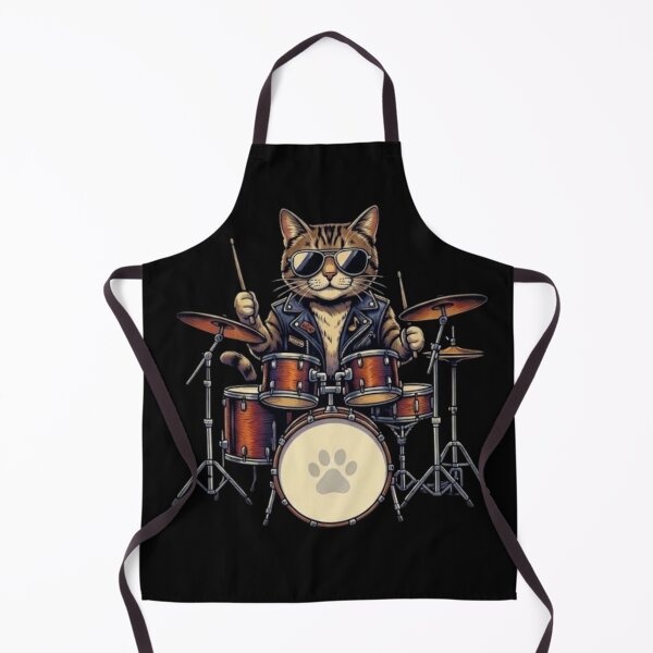 Item preview, Cat Playing Drums Sunglasses designed and sold by Zbixu.