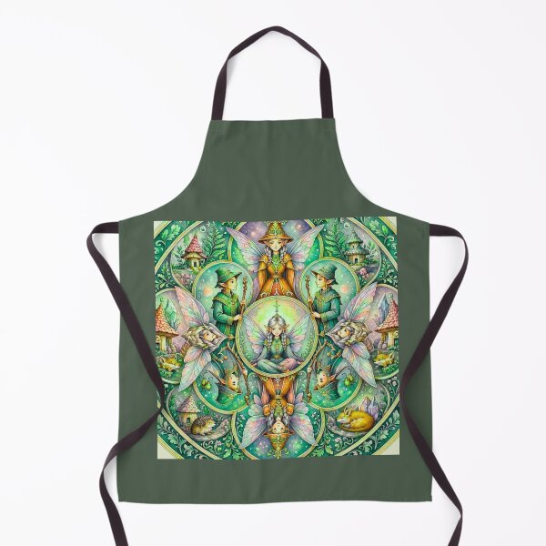 Item preview, Enchanted Forest Fairy Mandala designed and sold by Lougud.