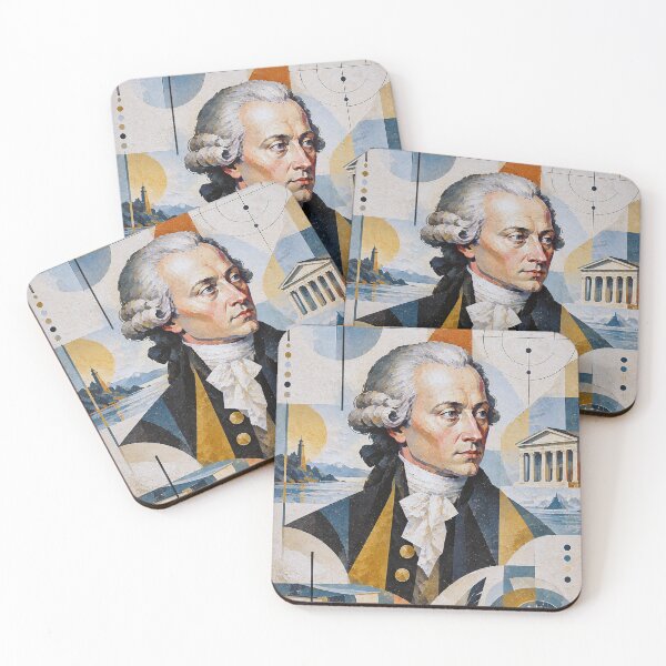 Item preview, Immanuel Kant Philosopher Painting – Enlightenment and Ethics designed and sold by GalleryKauffeld.