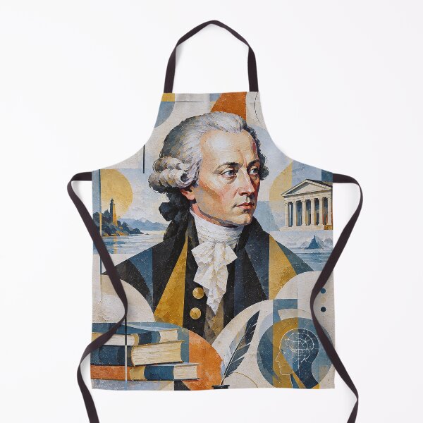 Item preview, Immanuel Kant Philosopher Painting – Enlightenment and Ethics designed and sold by GalleryKauffeld.