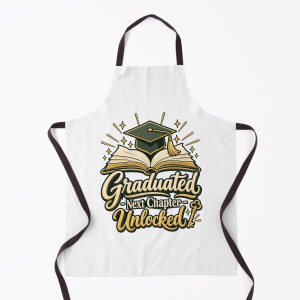 Item preview, Graduated - Next Chapter Unlocked designed and sold by Good Mood Foundry.