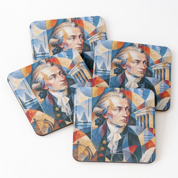Item preview, Immanuel Kant Painting – The Legacy of German Philosophy designed and sold by GalleryKauffeld.