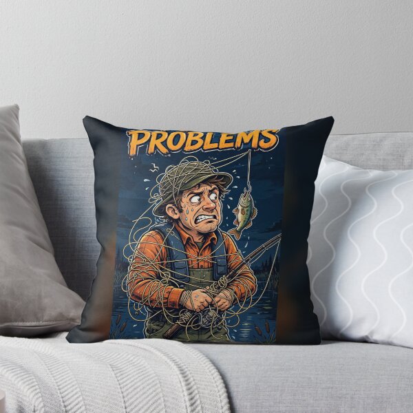 Item preview, Reel Problems Tangled Fishing Line Funny Fisherman Gift designed and sold by MojoHill.