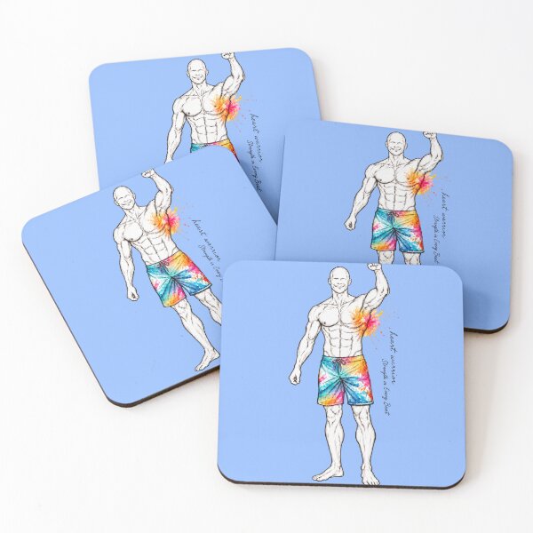 Item preview, Heart Warrior — Strength in Every Beat designed and sold by KookyKookaburraDesigns.