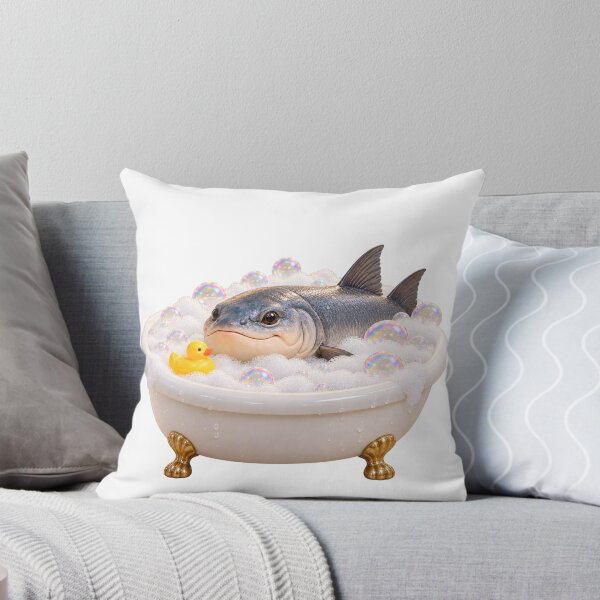 Item preview, Cozy Xiphactinus Bathtub designed and sold by Sillytoe.
