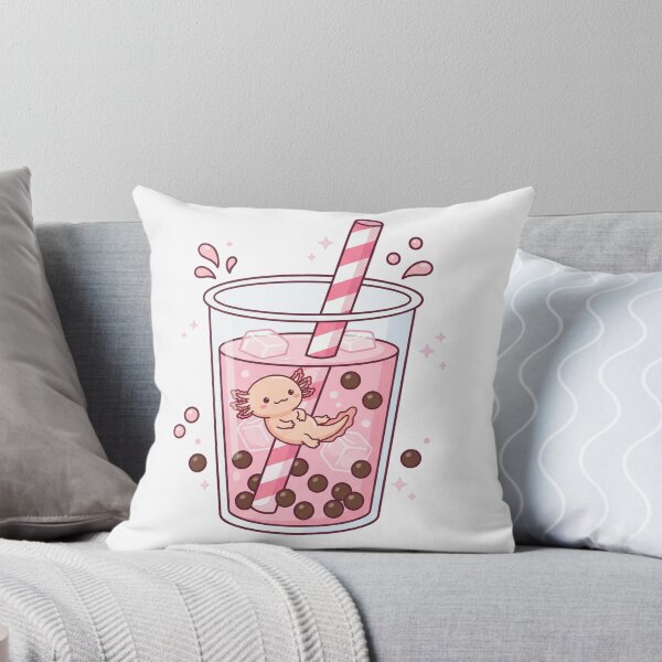 Item preview, Axolotl In A Boba Cup designed and sold by DariaDoodleArt.