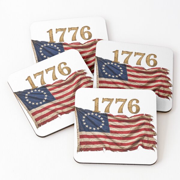 Artikelvorschau, Betsy-Ross-Flagge von 1776 | Historische amerikanische Flagge mit 13 Sternen (patriotisch) entworfen und verkauft von elitewears.