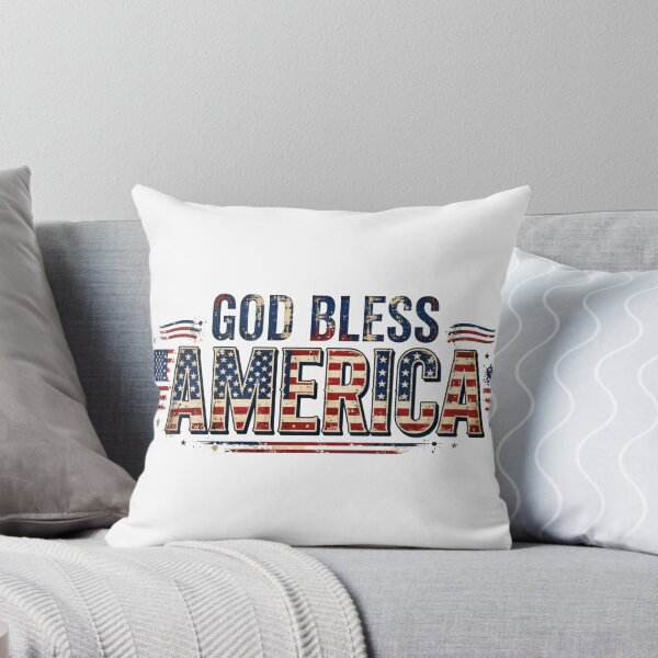 Item preview, God Bless America Flag | Patriotic USA God Bless America 4th July designed and sold by elitewears.