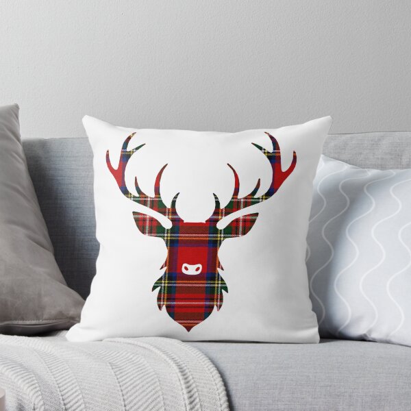 Item preview, Tartan Deer Head designed and sold by Pyrenees Line Lab.