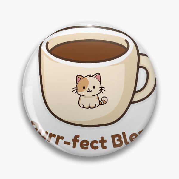 Artikelvorschau, Purr-fect Blend – Niedliches Katzen-Kaffeebecher-Design entworfen und verkauft von SoukaArtStore.