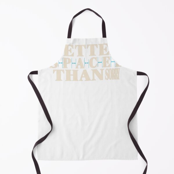 Item preview, Better Spaced Than Sorry Funny Graphic Designer Kerning T-Shirt designed and sold by TeeWhat.