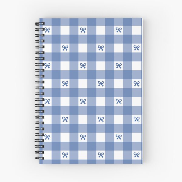 Item preview, Blue Gingham with Bowns designed and sold by Feeling Artsy.