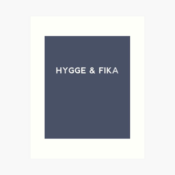 Item preview, Hygge & Fika designed and sold by mivpiv.