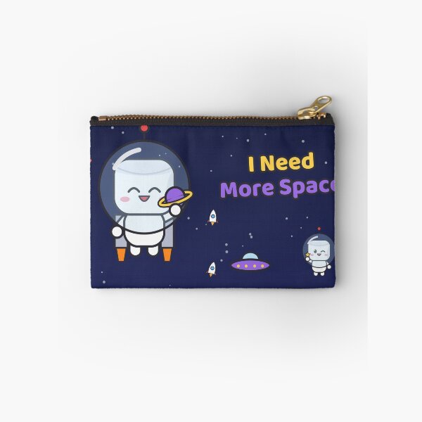 Item preview, I Need More Space - Funny Astronaut Marshmallow Pip with a Planet designed and sold by BiMood.