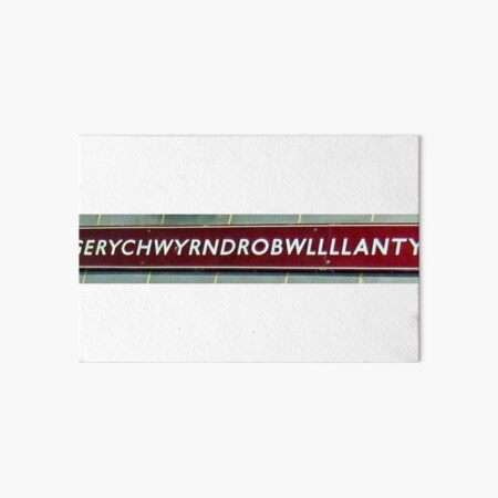 Llanfairpwllgwyngyllgogerychwyrndrobwllllantysiliogogogoch Art Board Print