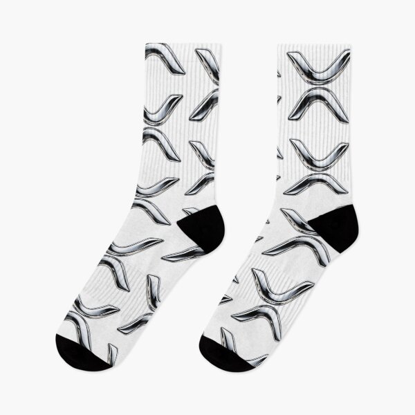 Item preview, Liquid Chrome XRP Symbol in 3D designed and sold by Oddly Minted Studio.