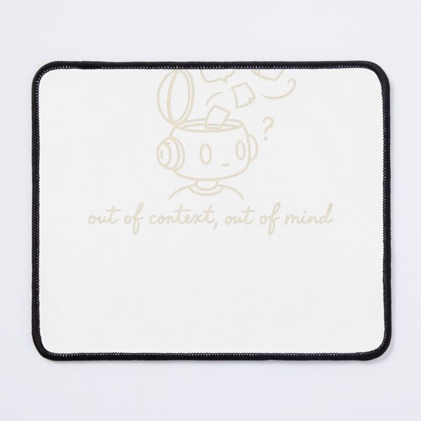 Artikelvorschau, Out of Context Out of Mind Funny AI Developer T-Shirt entworfen und verkauft von TeeWhat.