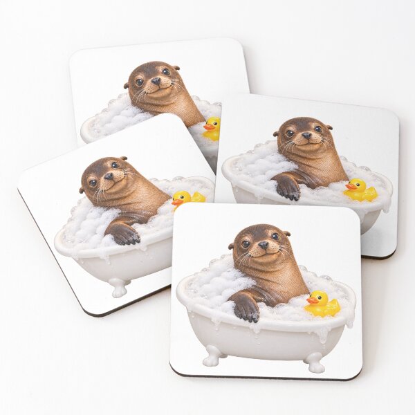 Item preview, Cozy California Sea Lion Bathtub designed and sold by Sillytoe.