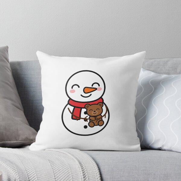 Item preview, Snowman Hugging a Teddy Bear designed and sold by EzJPz.