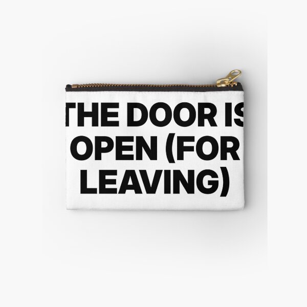 Item preview, The Door Is Open (For Leaving) - Introvert Saying designed and sold by nikolaysparkov.