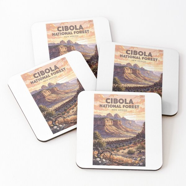 Item preview, Cibola National Forest New Mexico Vintage Watercolor Travel designed and sold by Teelogic.