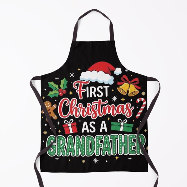 Item preview, funny-first-christmas-as-a-grandfather-matching-family-xmas designed and sold by w66aboo.