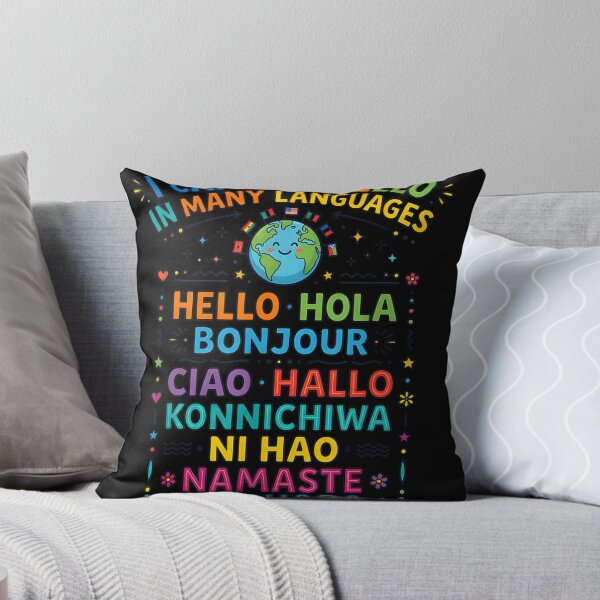 Item preview, Hello in Many Languages Global Friendship designed and sold by otaku.edwardj.