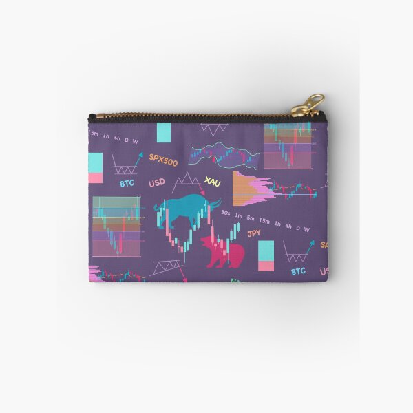 Item preview, Day Trading & Stock Market Charts - A Trader’s Life in Purple designed and sold by Sukilopi.